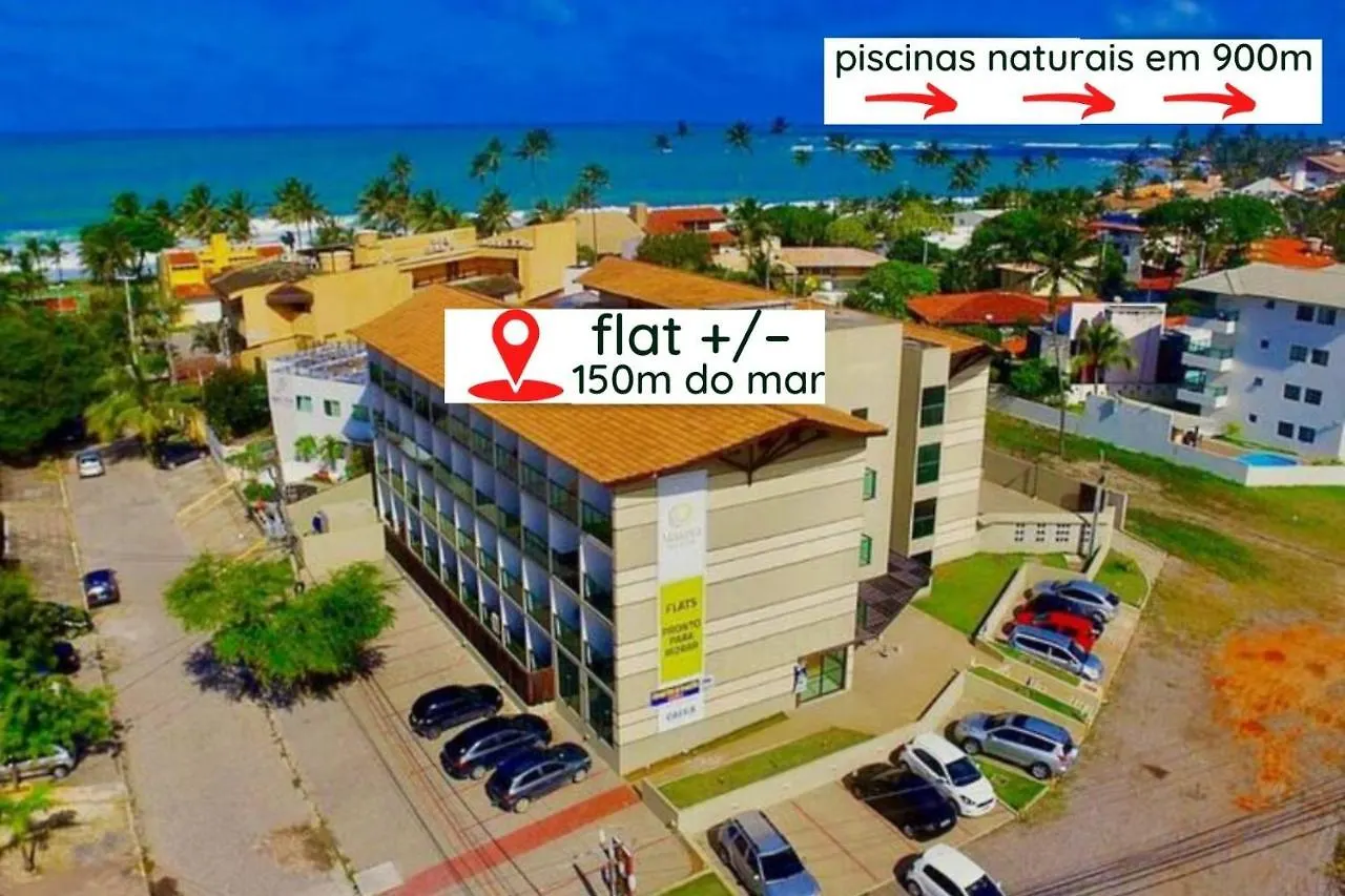 Apartment Flat Bem Localizado, Confortavel E A 150 Metros Do Mar Pôrto das Galinhas